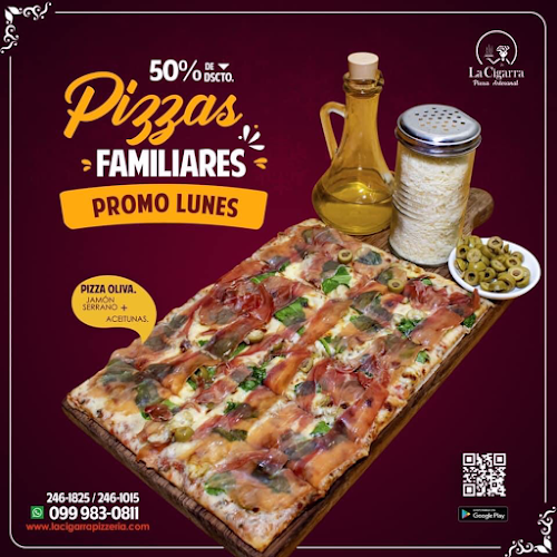 Comentarii opinii despre La Cigarra Pizza Artesanal