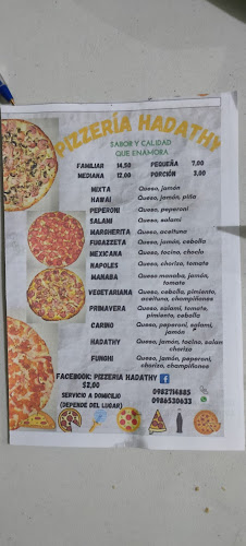 Opinii despre PIZZERÍA HADATHY în Portoviejo - Gastronomía y hostelería