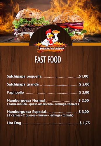 ASADERO - BAR - RESTAURANT " DELICIAS AL CARBÓN " - Zaruma