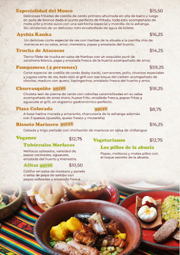 Museo de la Gastronomía Ecuador Restaurante