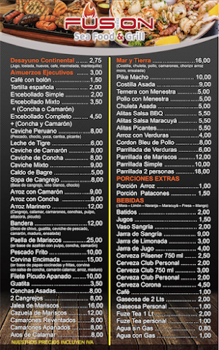 Opinii despre Fusion +593 Restaurant în Ambato - Gastronomía y hostelería