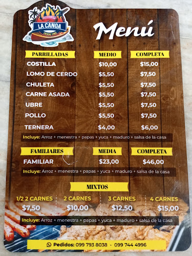 Opinii despre Parrillada La Canoa în Machala - Gastronomía y hostelería