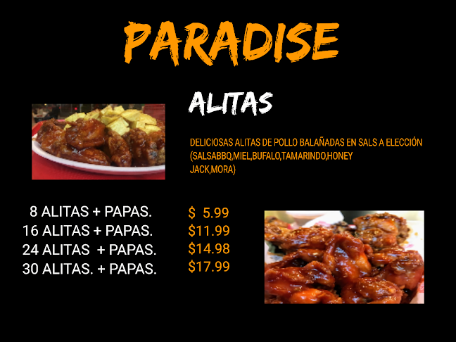 Paradise Food And Drinks - Riobamba