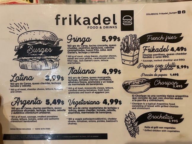 Frikadel - Burgers - Baños de Agua Santa