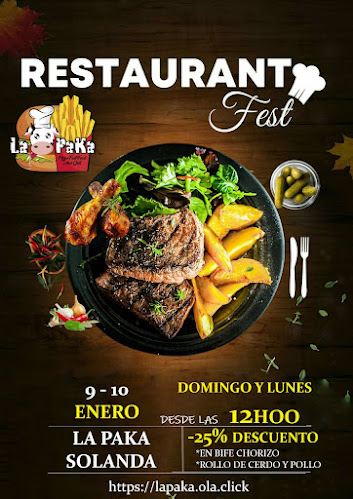 LA PAKA RESTAURANTE SOLANDA - Gastronomía y hostelería