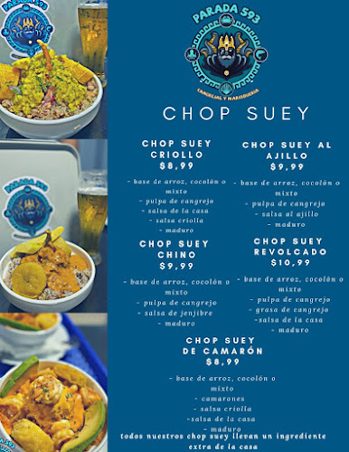 Comentarii opinii despre Parada 593 Cangrejal y Marisquería