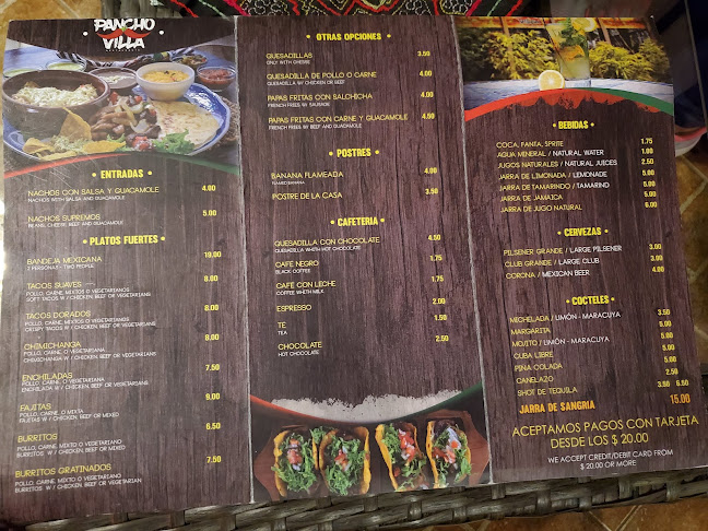 Restaurante Pancho Villa - Gastronomía y hostelería