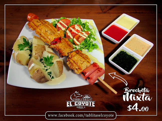 Tablitas El Coyote. Comidas a la Parrilla y Asados - Tulcán