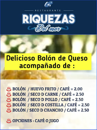 RESTAURANT - MARISQUERIA - RIQUEZAS DEL MAR