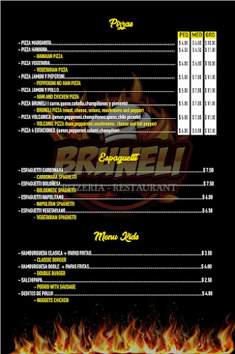 BRUNELI PARRILLADAS Y PIZZAS - Gastronomía y hostelería