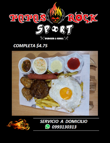 Opinii despre Papas Rock Sport Burger & Grill în Quito - Gastronomía y hostelería