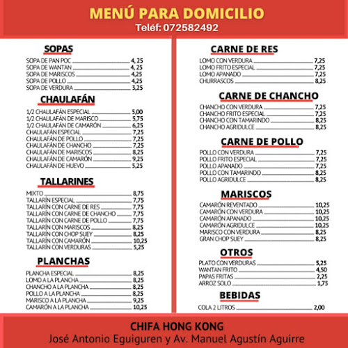 Opinii despre Chifa Hong Kong în Loja - Gastronomía y hostelería