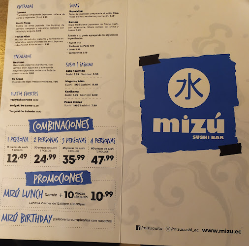 Mizú Sushi Bar - Gastronomía y hostelería