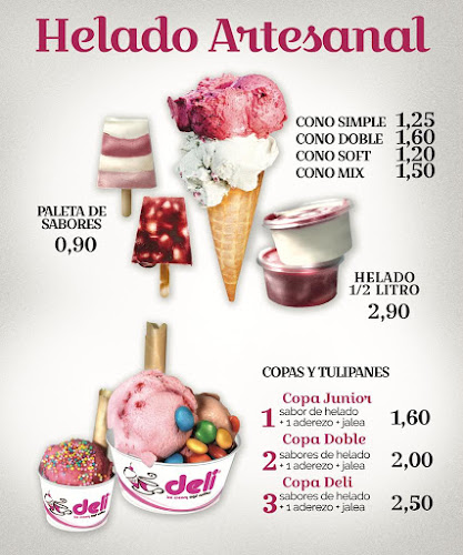 Comentarii opinii despre TEBO helados y tortas