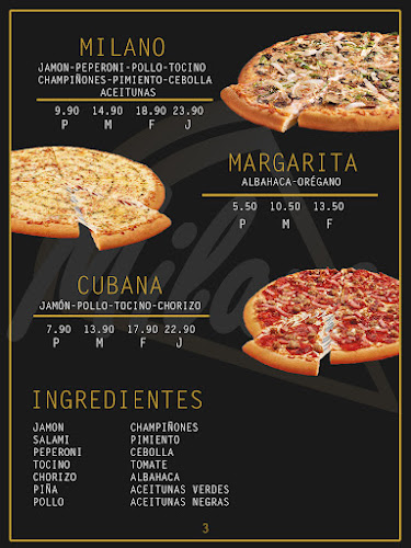 Milano Pizzeria - Gastronomía y hostelería
