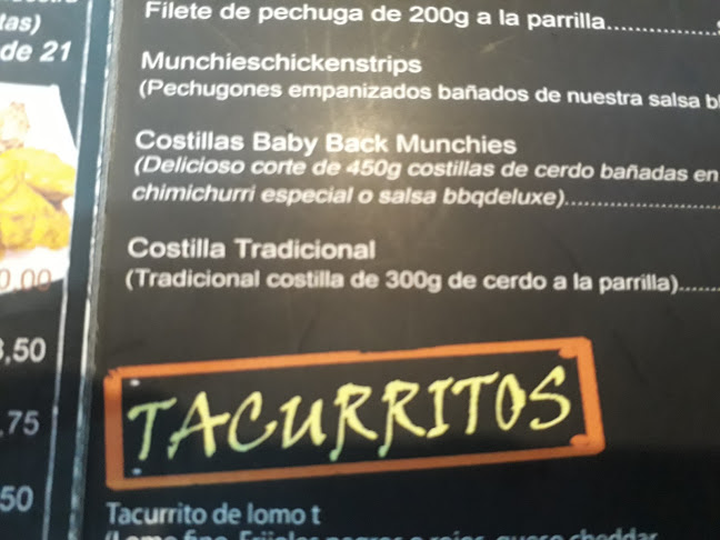 Opinii despre Munchies Grill & Wings în Guayaquil - Gastronomía y hostelería