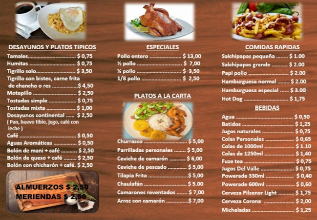 ASADERO - BAR - RESTAURANT " DELICIAS AL CARBÓN "