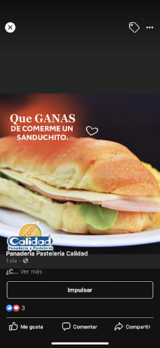 PANADERÍA Y PASTELERÍA CALIDAD