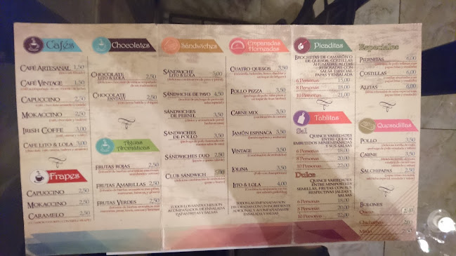 Opinii despre lito & lola în Riobamba - Gastronomía y hostelería