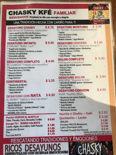 Chasky Kfé - Restaurante Mini Market Boutique - Aloasi