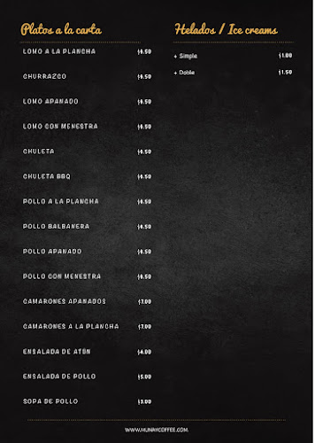 Opinii despre Munay Coffee® "Restaurante y Cafetería" în Riobamba - Gastronomía y hostelería