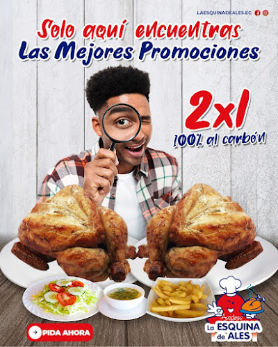 Opinii despre Asadero La Esquina De Ales în Velasco Ibarra - Gastronomía y hostelería