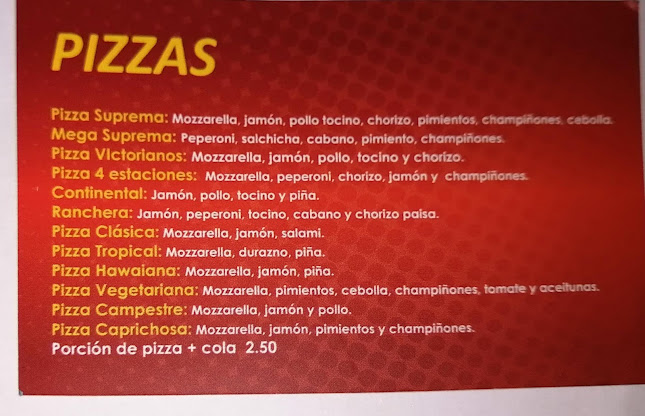 Victorianos Pizza - Cuenca