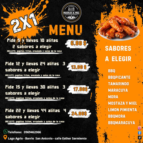 Mostaza & Miel Fast food and Desserts