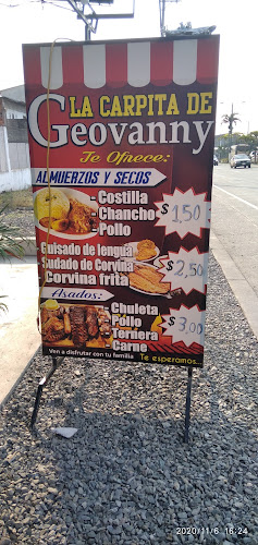 Opinii despre La Carpita de Geovanny în Cochancay - Gastronomía y hostelería