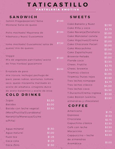 TATICASTILLO PASTELERÍA EMOTIVA