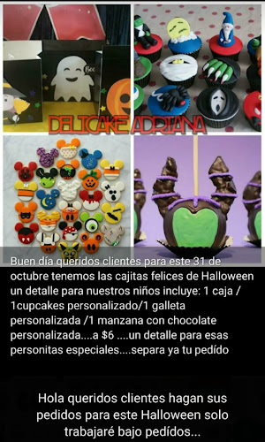 Opinii despre delicakeadriana în Milagro - Gastronomía y hostelería