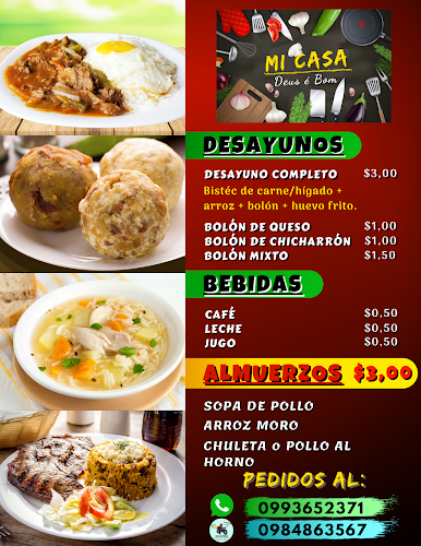 MI CASA/Deus é Bom - Gastronomía y hostelería