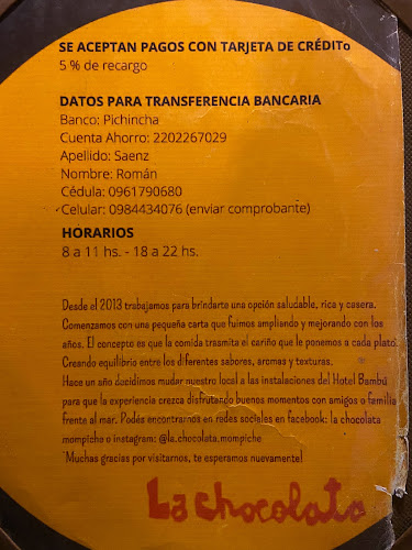 Comentarii opinii despre La Chocolata