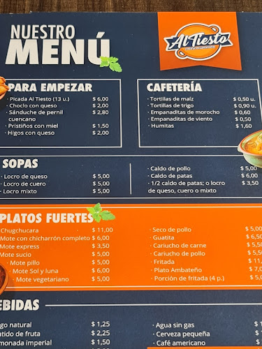 Comentarii opinii despre AL TIESTO COCINA ECUATORIANA