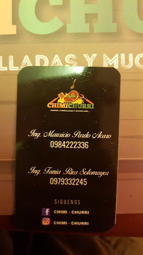 Chimichurri (Chees-pa) - Loja