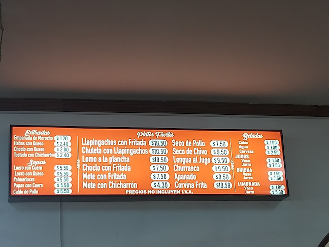 Restaurante El Riobambeñito Guayllabamba - Gastronomía y hostelería