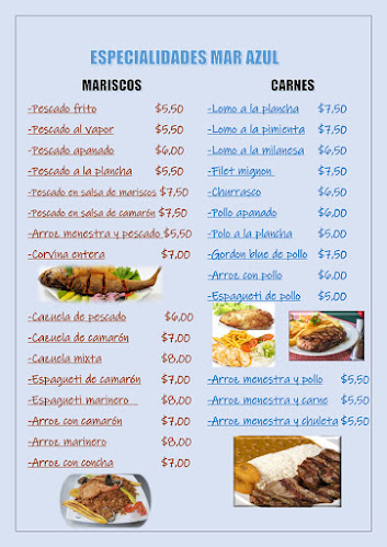 Restaurante Mar Azul - Salinas