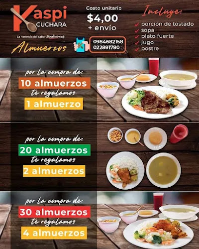 Opinii despre Restaurante Kaspi Cuchara în Quito - Gastronomía y hostelería