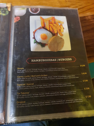 Opinii despre La Taberna Bar&Grill Otavalo în Otavalo - Gastronomía y hostelería