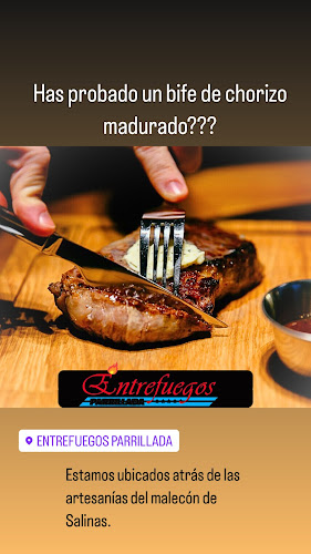 Opinii despre Parrillada Entre Fuegos în Salinas - Gastronomía y hostelería
