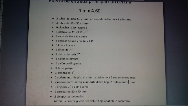 La tablita del sabor