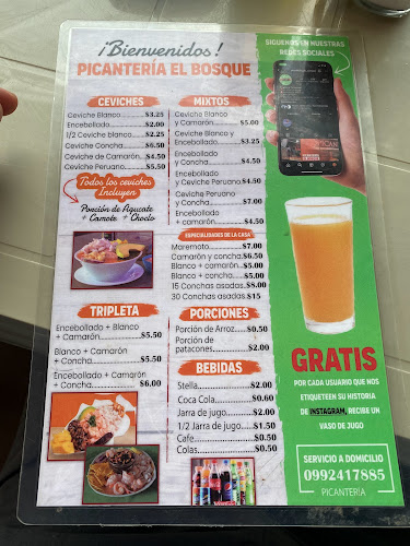 Opinii despre Picantería El Bosque în Machala - Gastronomía y hostelería