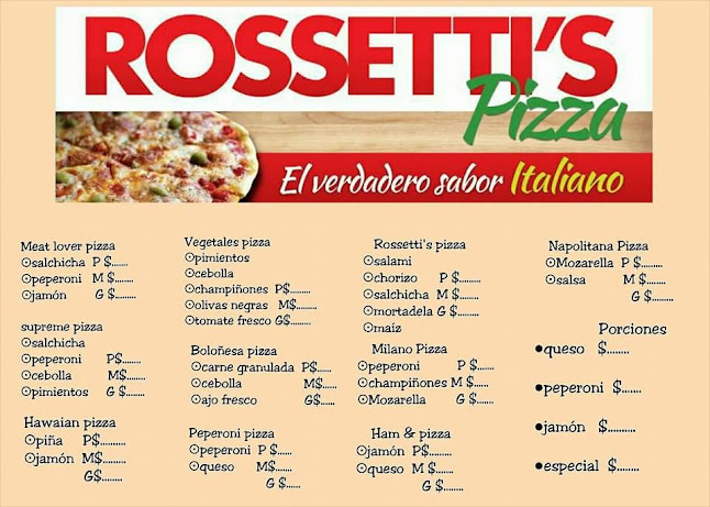 Rossettis Pizza - Guayaquil