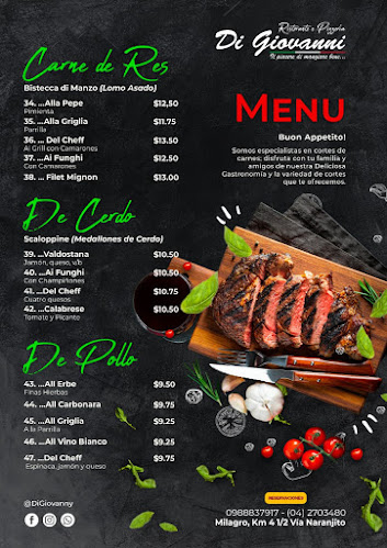 Di Giovanni - Gastronomía y hostelería