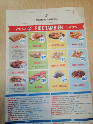 Opinii despre Domino's Centenario în Guayaquil - Gastronomía y hostelería
