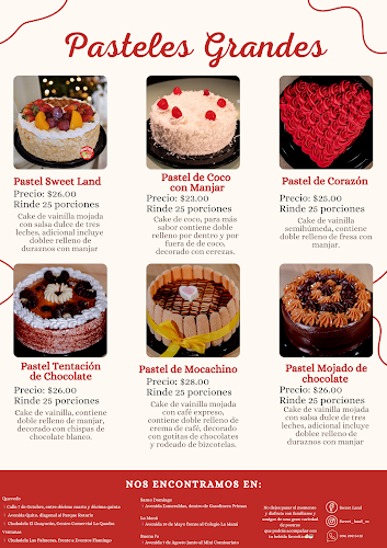 Sweet Land | Santo Domingo - Av. Esmeraldas - Gastronomía y hostelería