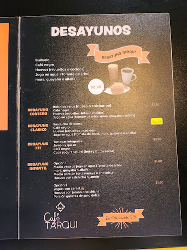 Cafetería Tarqui