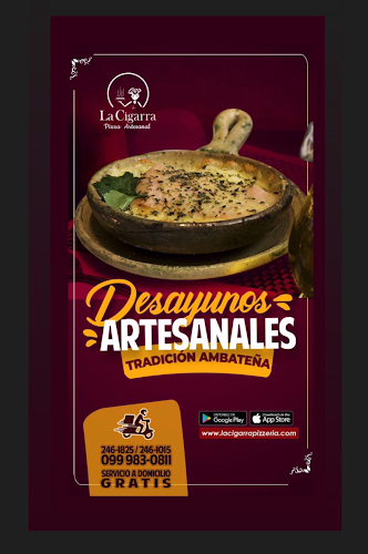 La Cigarra Pizza Artesanal - Gastronomía y hostelería