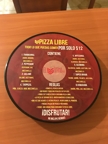 El Sótano Pizza Libre