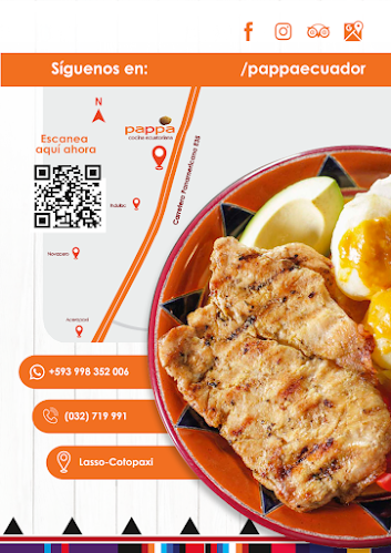 Opinii despre Pappa, cocina ecuatoriana în Latacunga - Gastronomía y hostelería